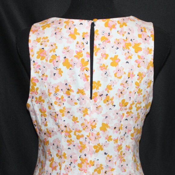 Liz Claiborne Sleeveless Floral A-line Sundress - Picture 8 of 16